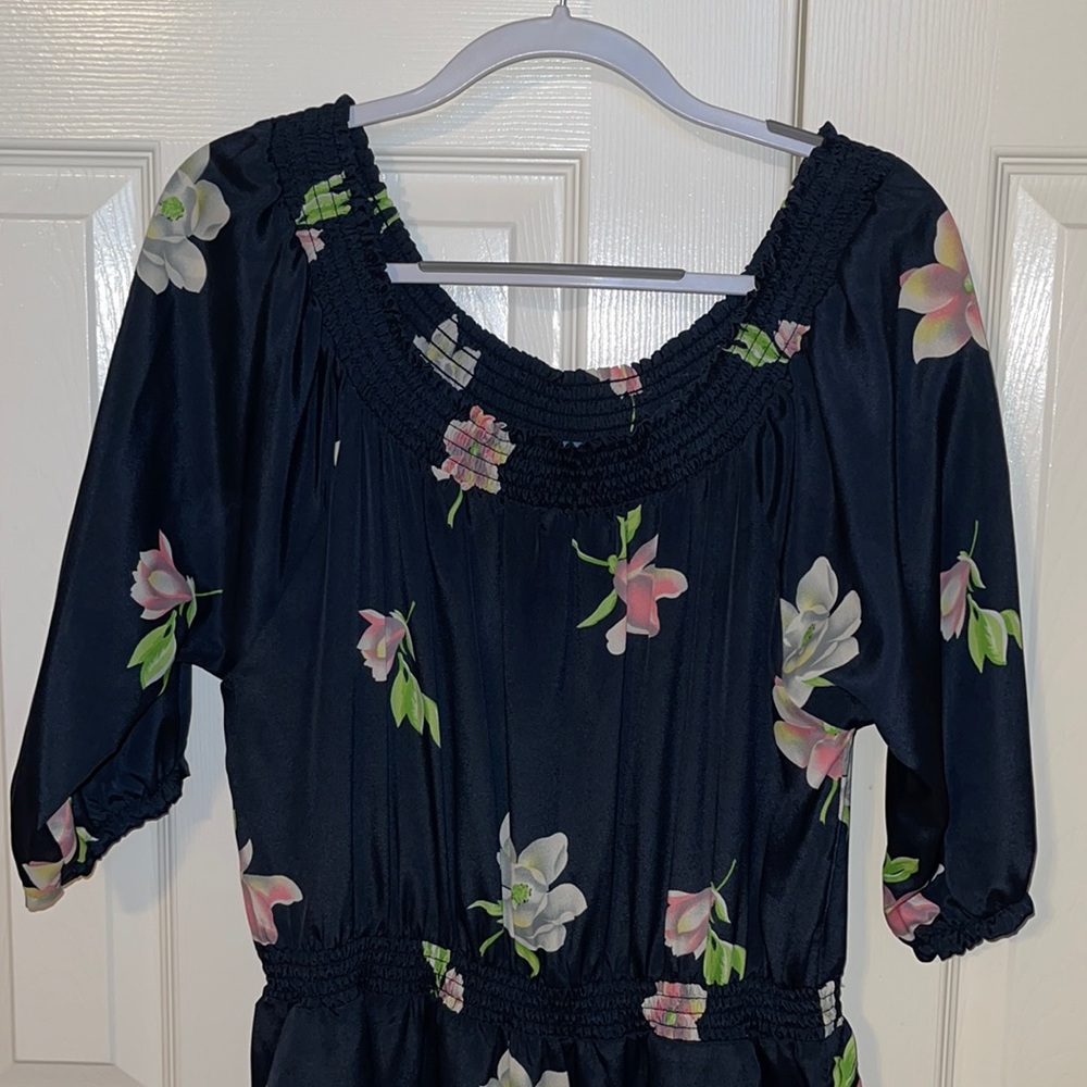 Anthropologie floral dress